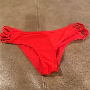 Hollister Red Bikini Bottom